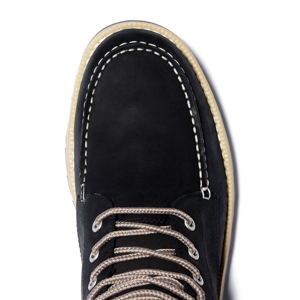 Botas de Nieve Timberland Hombre Redwood Falls Waterproof Moc-Toe Negras - Chile LXK-078245